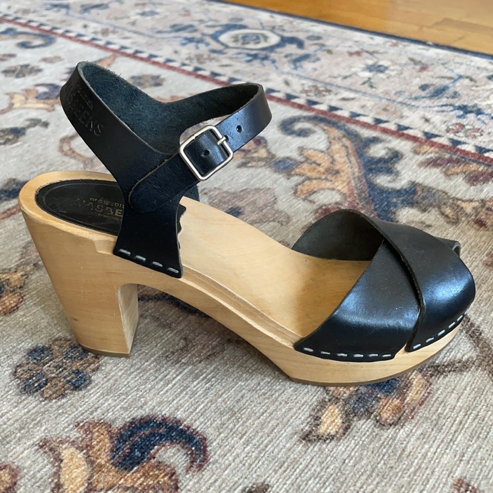 Swedish Hasbeen Merci Sandal Size 38